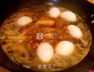 Braised Chicken Wings and Eggs recipe