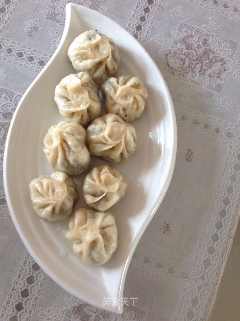Baby Food Supplement-lunch 5.30 Vegetable Noodle Steamed Bun recipe