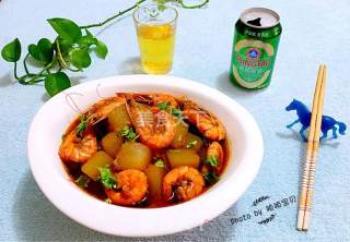 Sea Shrimp Encounter Winter Melon recipe