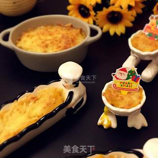 Baked Sweet Potato with Cheese recipe