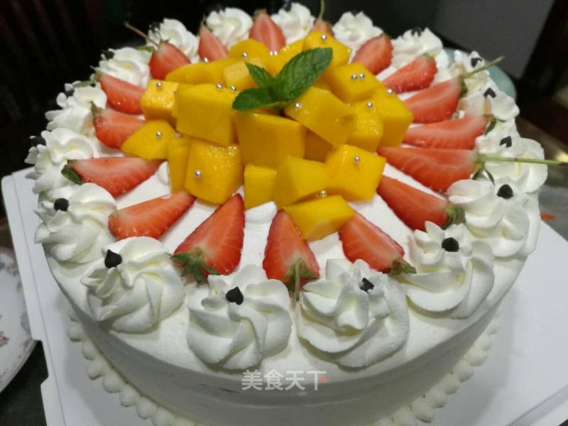 Fruit Pie Birthday Cake recipe