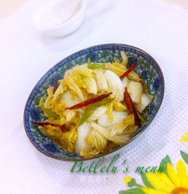 Hot and Sour Choy Sum recipe
