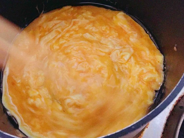 Smiley Cheese Omelet Rice recipe