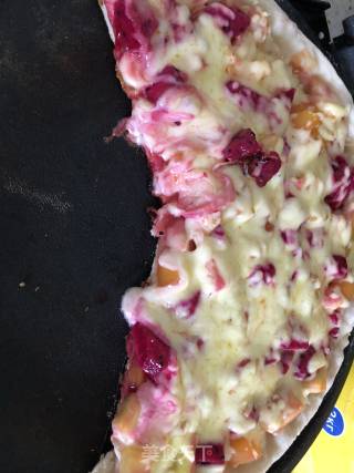 Electric Baking Pan Fruit Pizza recipe