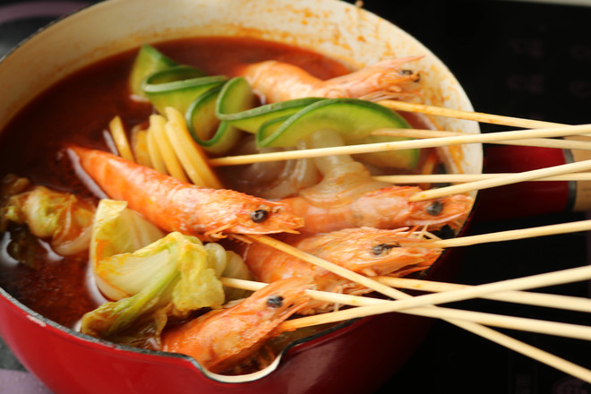 Spicy Skewer Shrimp recipe