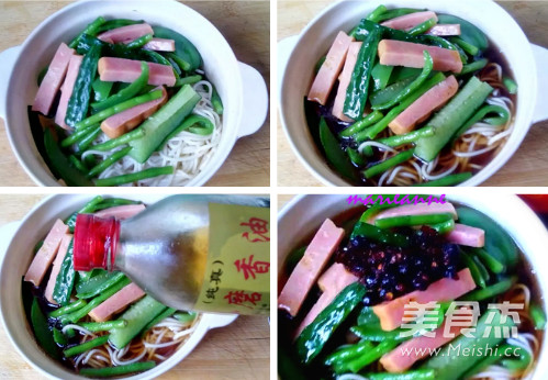 Zhenjiang Pot Cover Noodles recipe