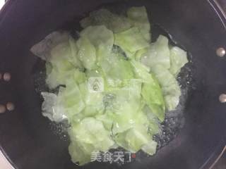 Fried Shredded Cabbage with Oil Residue recipe