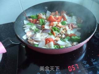 Three Color Shrimp recipe