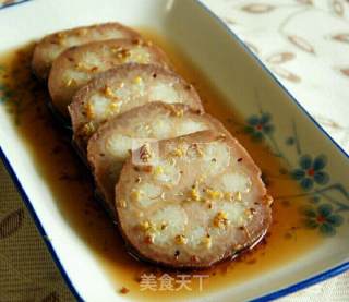 Osmanthus, Red Date, Lotus Root recipe