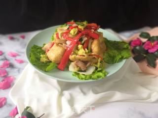 Stir-fried Chinese Cabbage with Tofu in Oil recipe