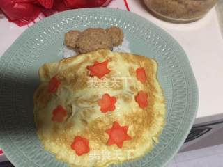 Curry and Rice with Bear Sleeping under A Quilt recipe