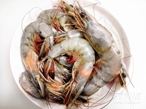 Salt Grilled Shrimp recipe