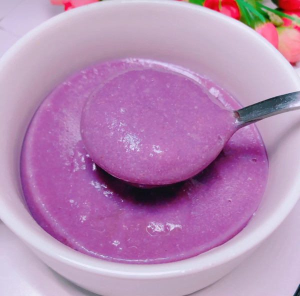 【purple Potato Millet Paste】 recipe