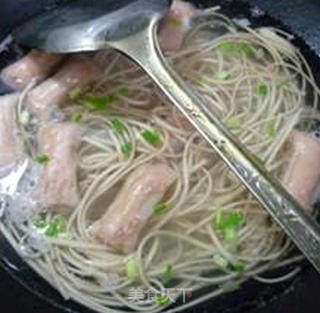 Fish Skin Crispy Shrimp Dumplings Soba Noodles recipe
