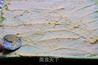 #柏翠大赛# Mulberry Leaf Sweet Potato Cake Roll recipe