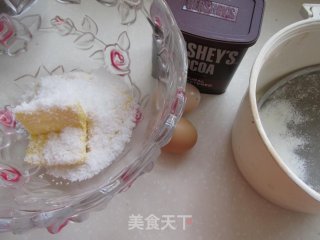 Cocoa Peanut Shortbread Cookies recipe