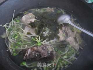 Mentai Fish Bean Sprout Soup recipe