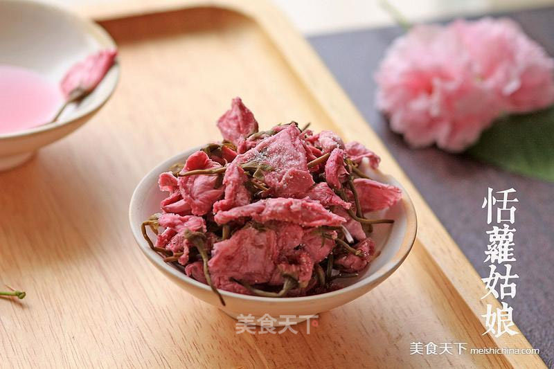 Salted Sakura recipe