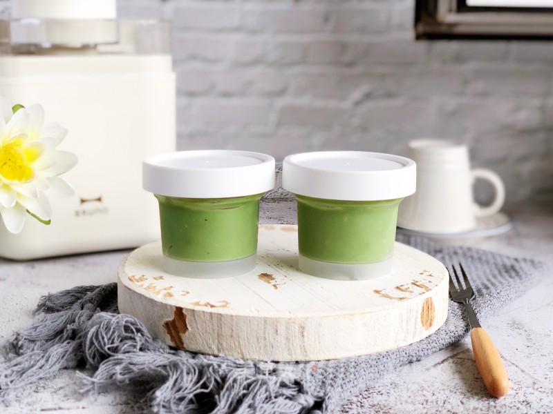 Matcha Ice Cream (no Egg) recipe