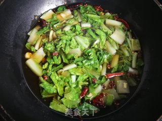 Stewed Vermicelli with Cordyceps Flower and Chinese Cabbage recipe