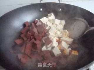 Spicy and Delicious Red and White Tofu recipe