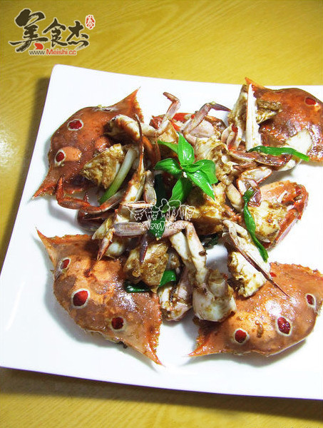 Oyster Fragrant Sea Crab recipe