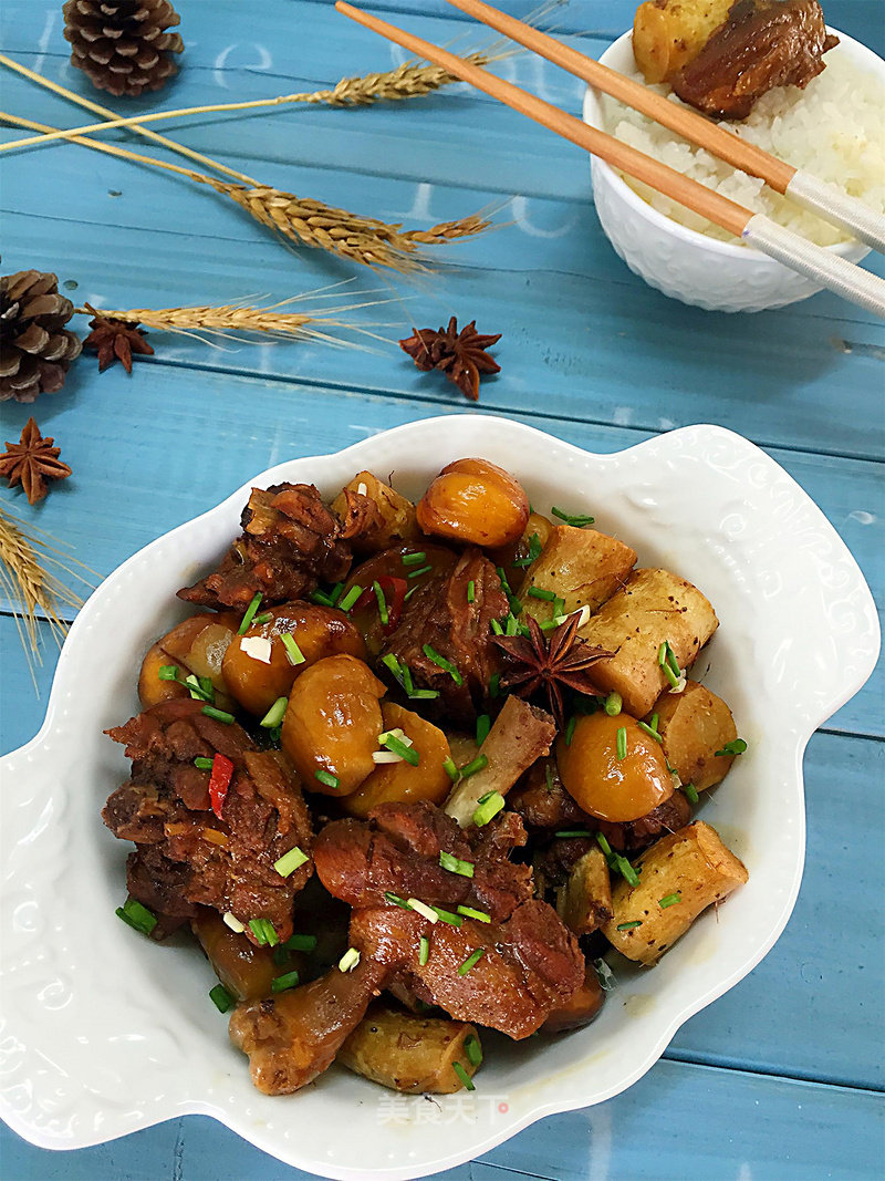 Yam Chestnut Duck Chunk recipe