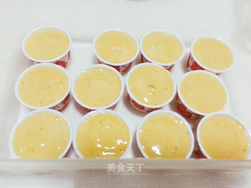 Banana Mango Ice Cream Cup recipe