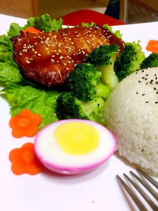 Teriyaki Chicken Drumstick Rice recipe