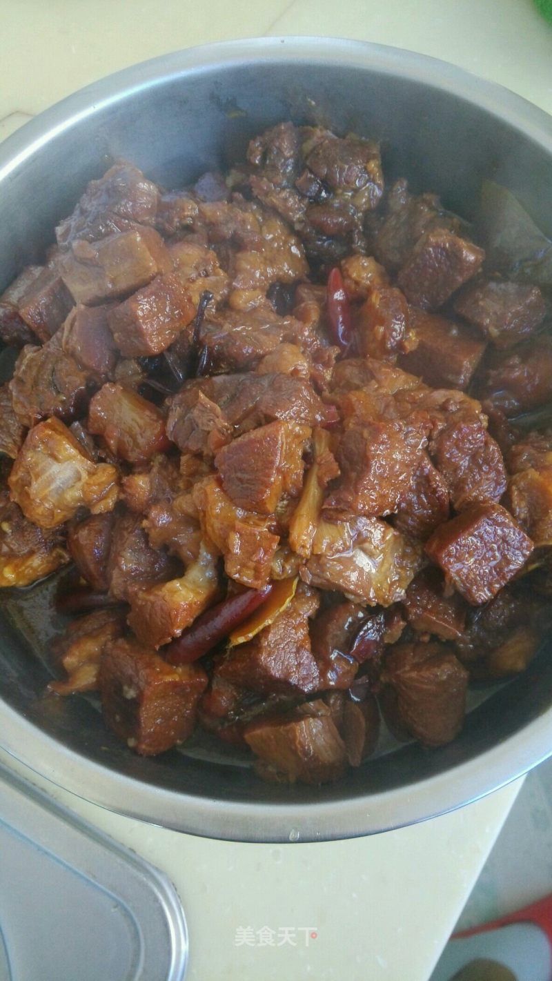 Braised Beef Oxtail with Rock Sugar recipe