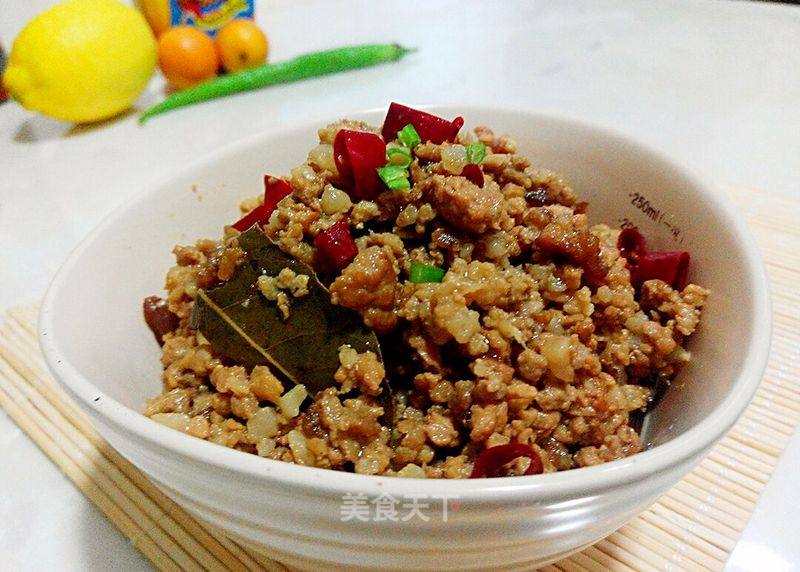 Secret Braised Minced Pork recipe