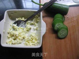 Cucumber Egg Sandwich recipe