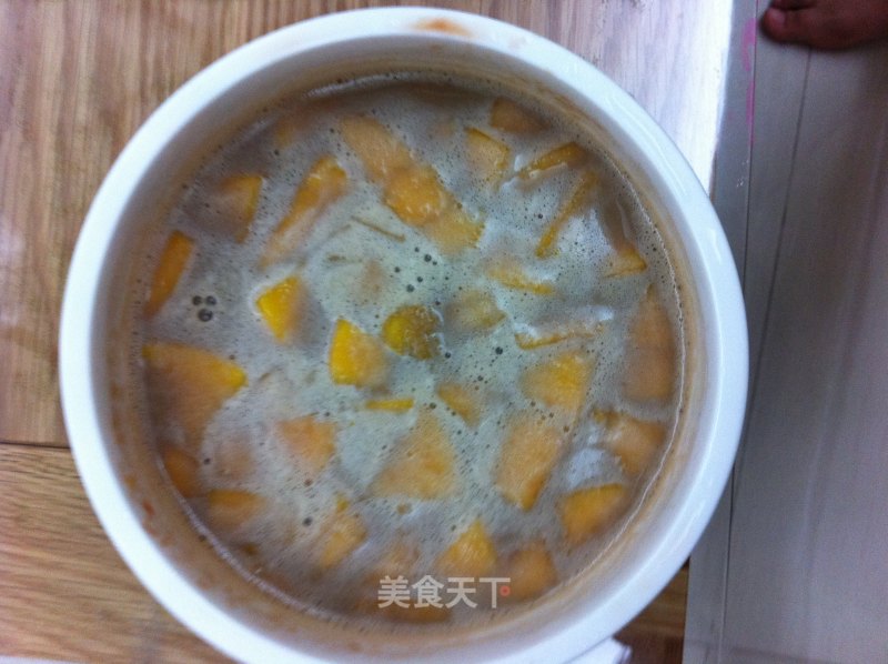 Chocolate Mango Ice Cream recipe