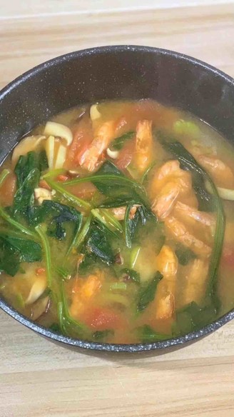 Curry Kei Wai Shrimp Soup recipe