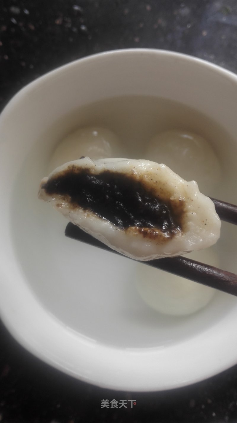 Homemade Glutinous Rice Balls ~ Cooked Pulp Method recipe