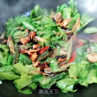 Spicy Stir-fried Lettuce recipe