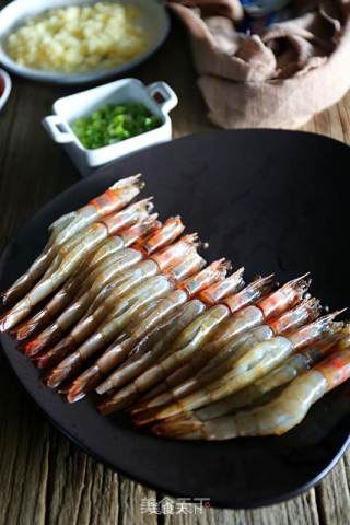 Garlic Open Back Shrimp recipe