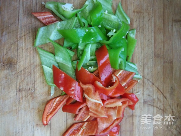 Dried Tofu with Hot Peppers recipe