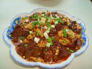 Spicy and Delicious Red and White Tofu recipe