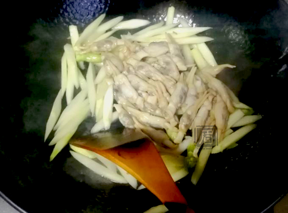 Asparagus Clam recipe