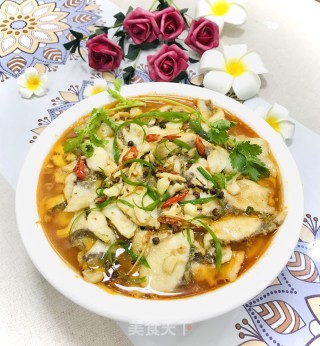 酸汤鱼#酸辣美食# recipe