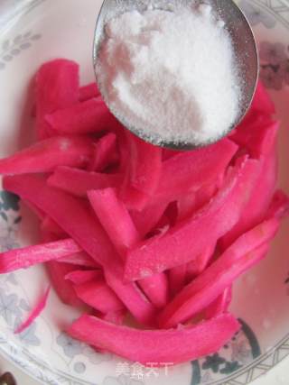 Peach Blossoms---stunning Yam recipe