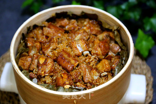 Steamed Ribs with Glutinous Rice recipe