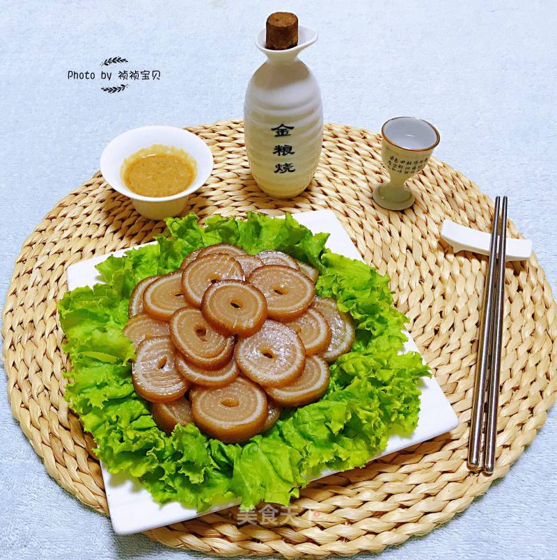 #diy零食# Braised Money Pigskin recipe