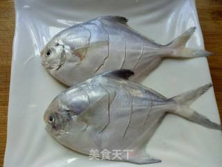 Steamed Pomfret recipe