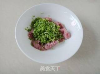 Minced Pork and Green Pepper Pancakes recipe