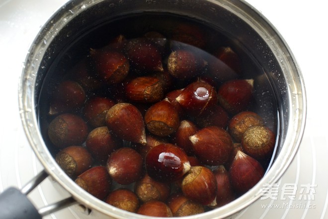 Stir-fried Chestnuts with Sugar recipe