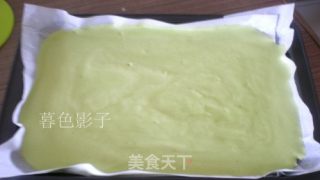 #四session Baking Contest and It's Love to Eat Festival# Vegetable Juice Small Square Cream Cake recipe