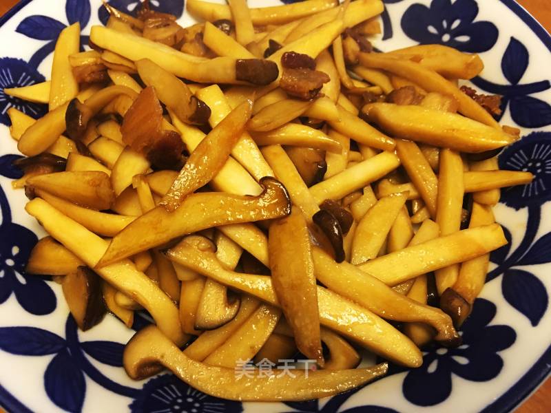 Fried Pleurotus Eryngii recipe