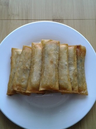 Shepherd's Purse Spring Rolls recipe